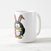 「ハッピーイースター」ペンギンバニー コーヒーマグカップ (正面右)