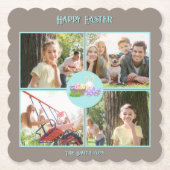 ハッピーイースター ペーパーコースター (正面)