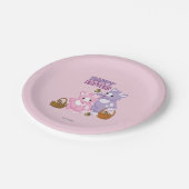 ハッピーイースター! ペーパープレート (アングル)