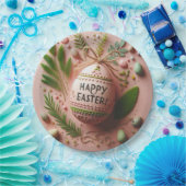 ハッピーイースター ペーパープレート (パーティー)