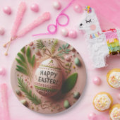 ハッピーイースター ペーパープレート (パーティー)