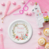 ハッピーイースター ペーパープレート (パーティー)