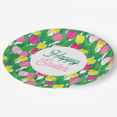 ハッピーイースター。 ペーパープレート (アングル)