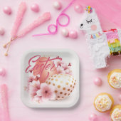 ハッピーイースター ペーパープレート (パーティー)