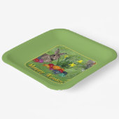 ハッピーイースター ペーパープレート (傾斜あり)