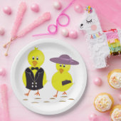 ハッピーイースター ペーパープレート (パーティー)