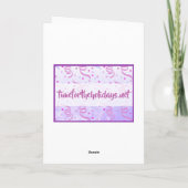 ハッピーイースター |ホリおもしろいーのカード カード (裏面)