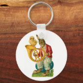 ハッピーイースター(ホーフランスのンヴィンテージ) キーホルダー (正面)