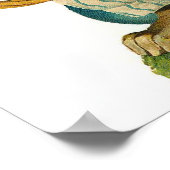 ハッピーイースター(ホーフランスのンヴィンテージ) ポスター (角)