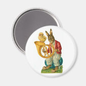 ハッピーイースター(ホーフランスのンヴィンテージ) マグネット (正面/裏面)