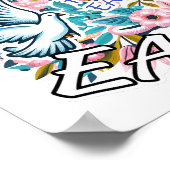 ハッピーイースター ポスター (角)