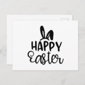 ハッピーイースター ポストカード (正面/裏面)
