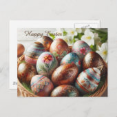 ハッピーイースター ポストカード (正面/裏面)