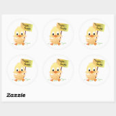 ハッピーイースター ラウンドシール (シート)