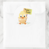 ハッピーイースター ラウンドシール (バッグ)