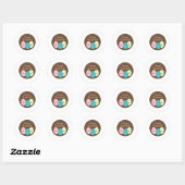 ハッピーイースター ラウンドシール (シート)