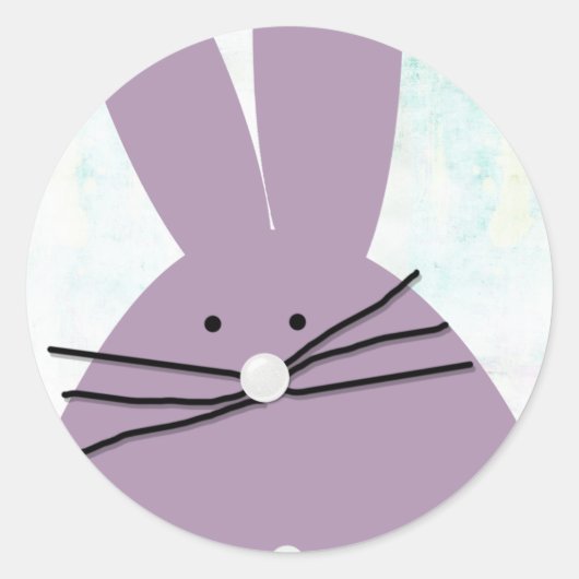 ハッピーイースター ラウンドシール (正面)