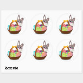 ハッピーイースター ラウンドシール (シート)