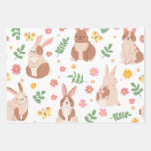 ハッピーイースター ラッピングペーパーシート (正面)