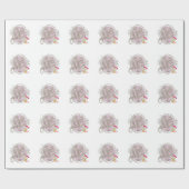 ハッピーイースター – ラッピング紙 ラッピングペーパー (フラット)