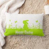 ハッピーイースター ランバークッション (ブランケット)