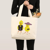 ハッピーイースター ラージトートバッグ (正面(商品))