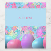 ハッピーイースター ワインラベル (シングルラベル)