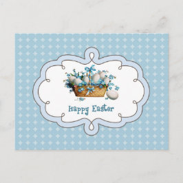 ハッピーイースター。ヴィンテージデザインイースター シーズンポストカード