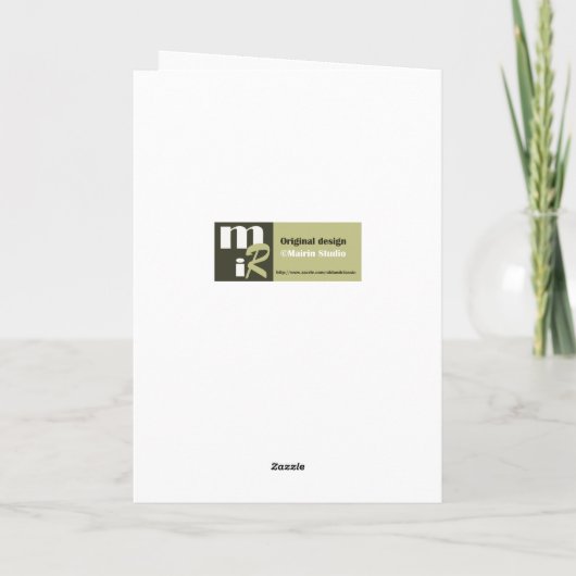 ハッピーイースター。ヴィンテージ絵画ウサギ シーズンカード (裏面)