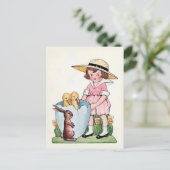 「ハッピーイースター」ヴィンテージ シーズンポストカード (スタンド正面)