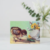 ハッピーイースター。ヴィンテージ シーズンポストカード (スタンド正面)