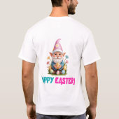 ハッピーイースター – 休日 Tシャツ (裏面)