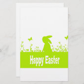 ハッピーイースター 便箋 (正面/裏面)