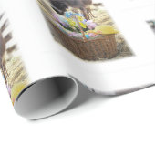 「ハッピーイースター」包装紙 ラッピングペーパー (ロールコーナー)