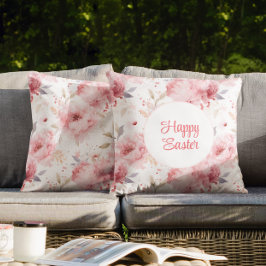 ハッピーイースター |名前をカスタムする/ファミリ名 |イースター クッション