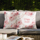 ハッピーイースター |名前をカスタムする/ファミリ名 |イースター クッション
