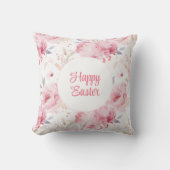 ハッピーイースター |名前をカスタムする/ファミリ名 |イースター クッション (正面)