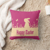 ハッピーイースター、夢うさぎ クッション (ブランケット)