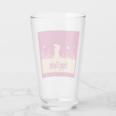 ハッピーイースター、夢うさぎ タンブラーグラス (裏面)