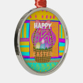 ハッピーイースター。常賛美に メタルオーナメント (右)
