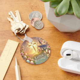 「ハッピーイースター：愛と笑いの日」 キーホルダー
