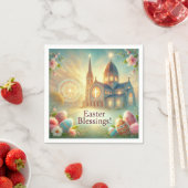 「ハッピーイースター：愛と笑いの日」 スタンダードカクテルナプキン (インサイチュ)