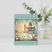 「ハッピーイースター：愛と笑いの日」 ポストカード (スタンド正面)