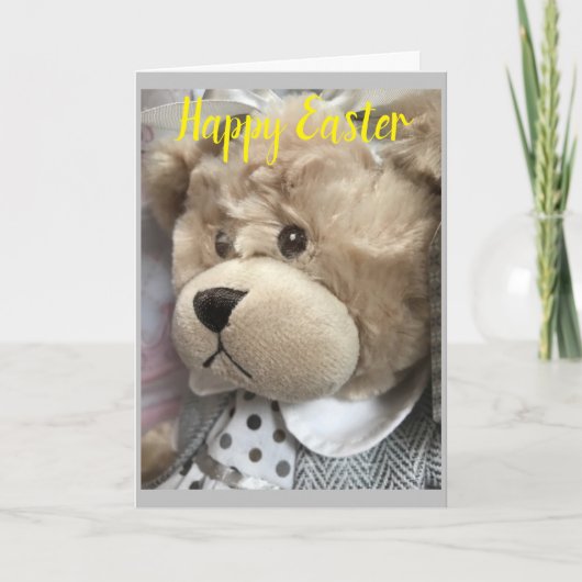 **ハッピーイースター** 「愛の全て」を持つ カード (正面)