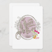 ハッピーイースター-招待状カード 招待状 (正面/裏面)