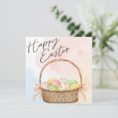 ハッピーイースター 招待状 (スタンド正面)