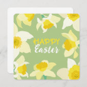 ハッピーイースター。 招待状 (正面/裏面)