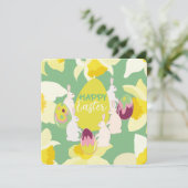 ハッピーイースター。招待状 招待状 (スタンド正面)