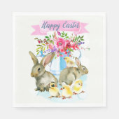 ハッピーイースター |春日 スタンダードランチョンナプキン (正面)