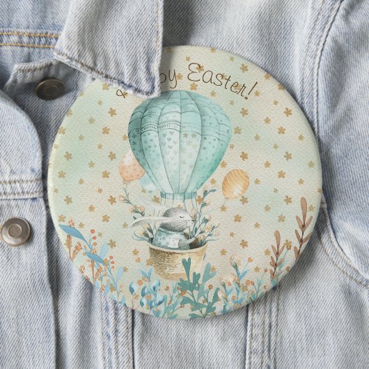 ハッピーイースター!水彩バニー 缶バッジ (インサイチュ)